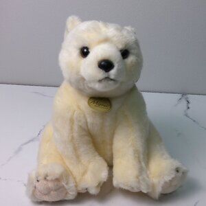2016 Miyoni by Aurora Plush Polar Bear Stuffed Animal Off White